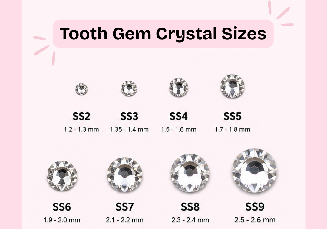 Tooth Gem Crystal Sizes Explained: Which Size Should You Get?