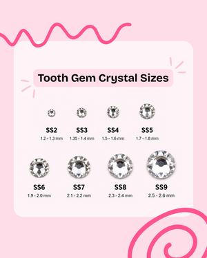 Tooth Gem Crystal Sizes Explained: Which Size Should You Get?