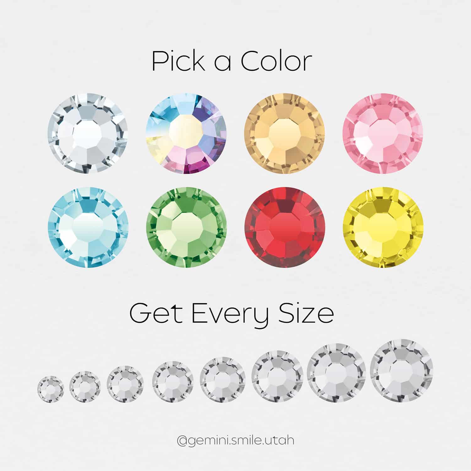 Size Bundle (200 Crystals)