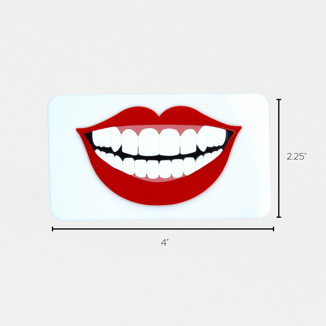 Reusable Tooth Gem Design Card