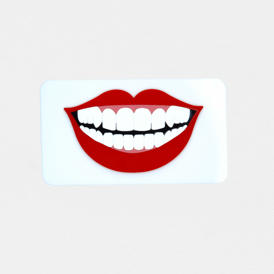 Reusable Tooth Gem Design Card